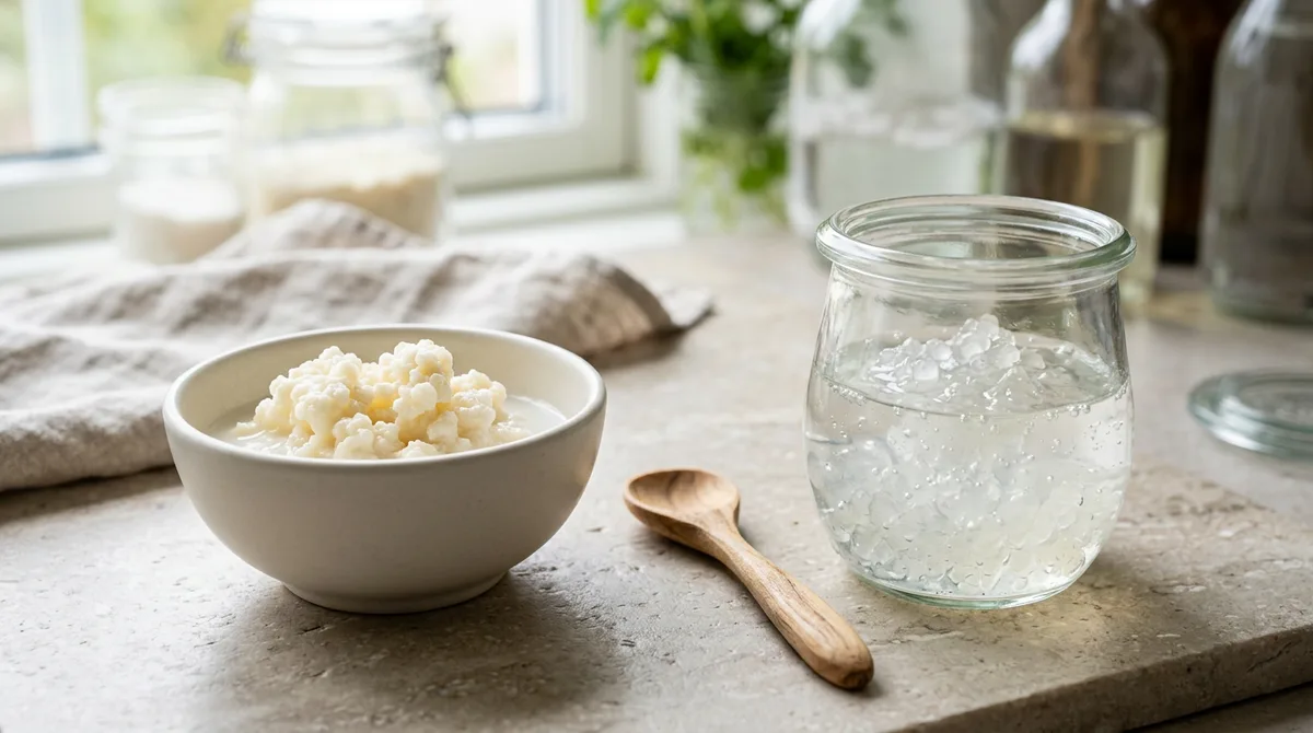 Graines de kéfir : les deux types, où acheter et gérer l'excédent